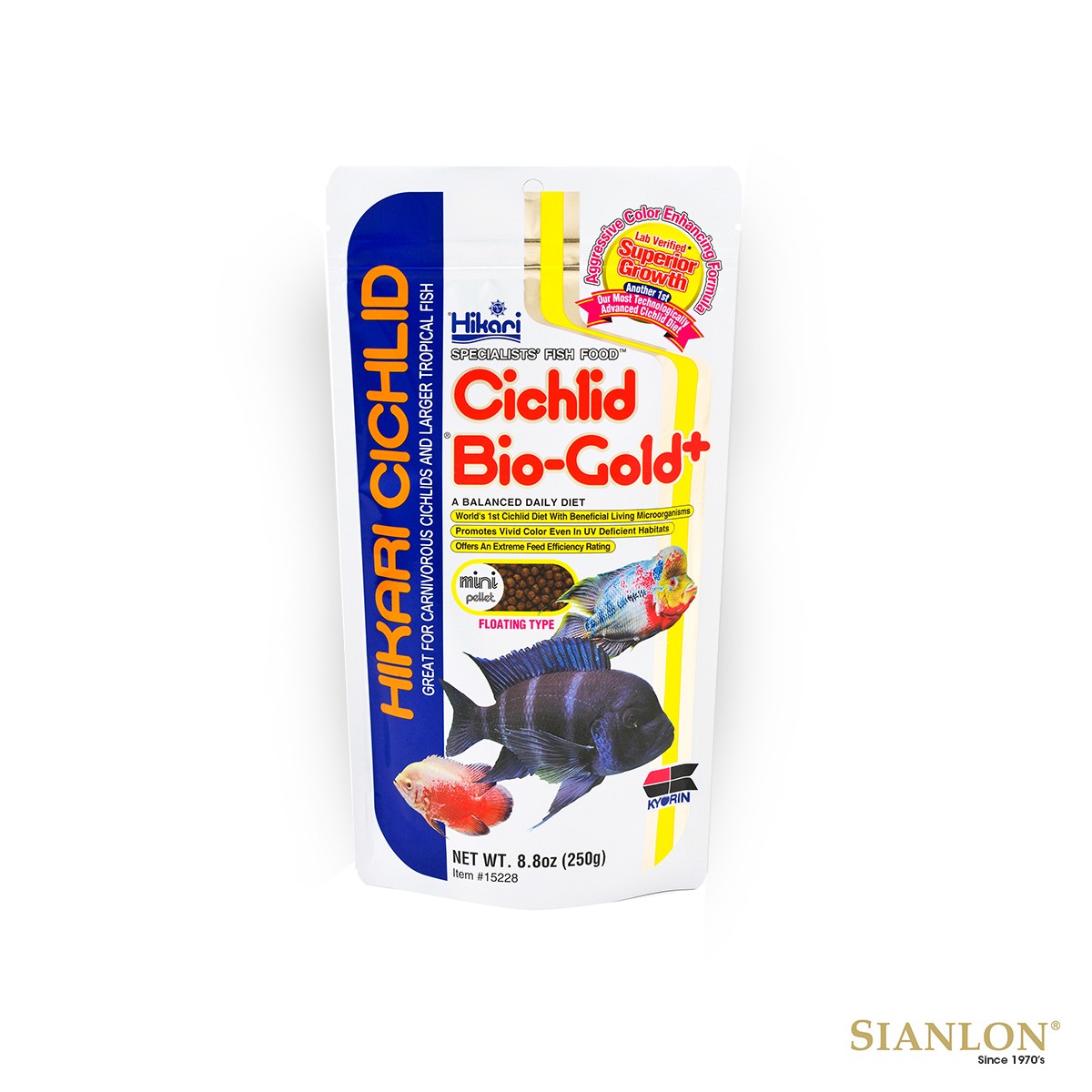 Saint Albans Hikari Cichlid Bio-Gold Plus